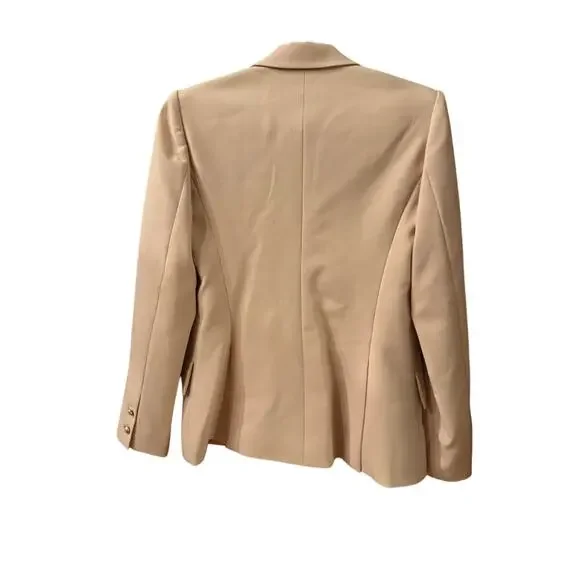 L'AGENCE Chamberlain Blazer in Toasted Almond size 6 (New) $675 - Picture 4 of 4